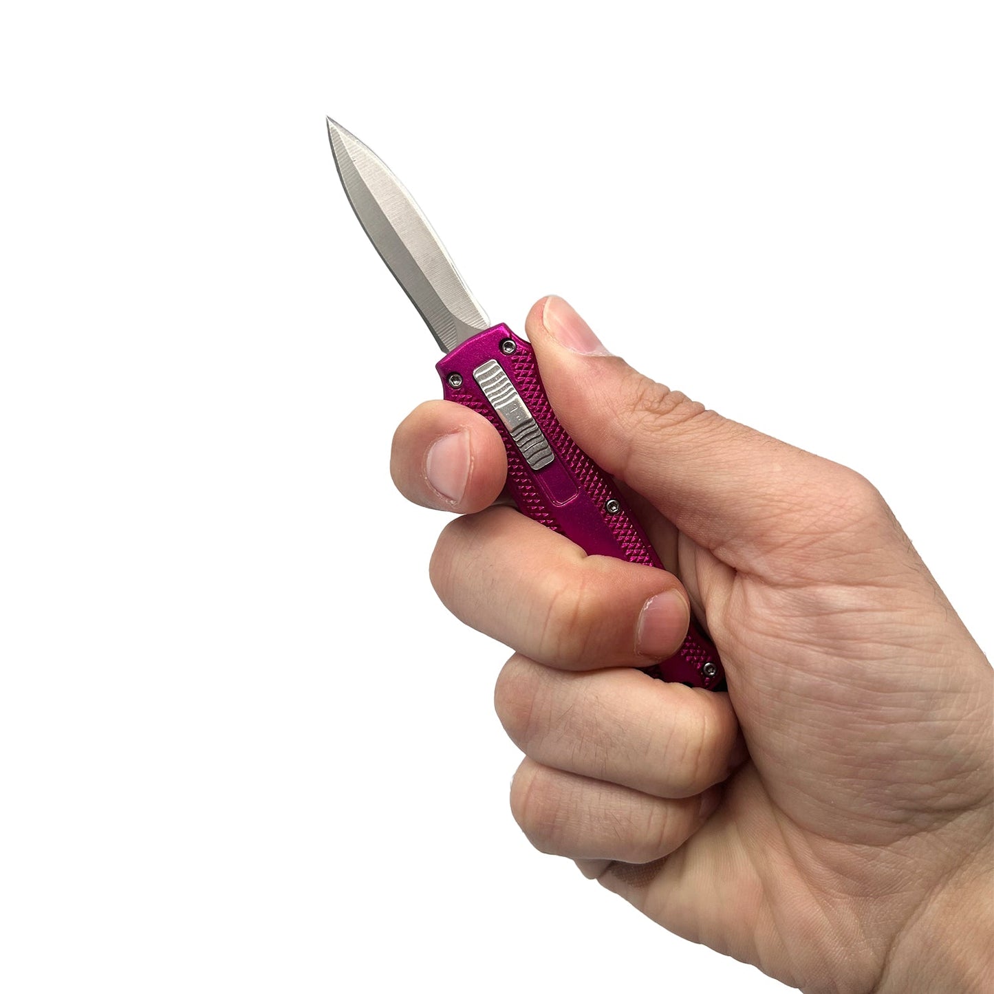 Mini Automatic OTF Keyring Knife