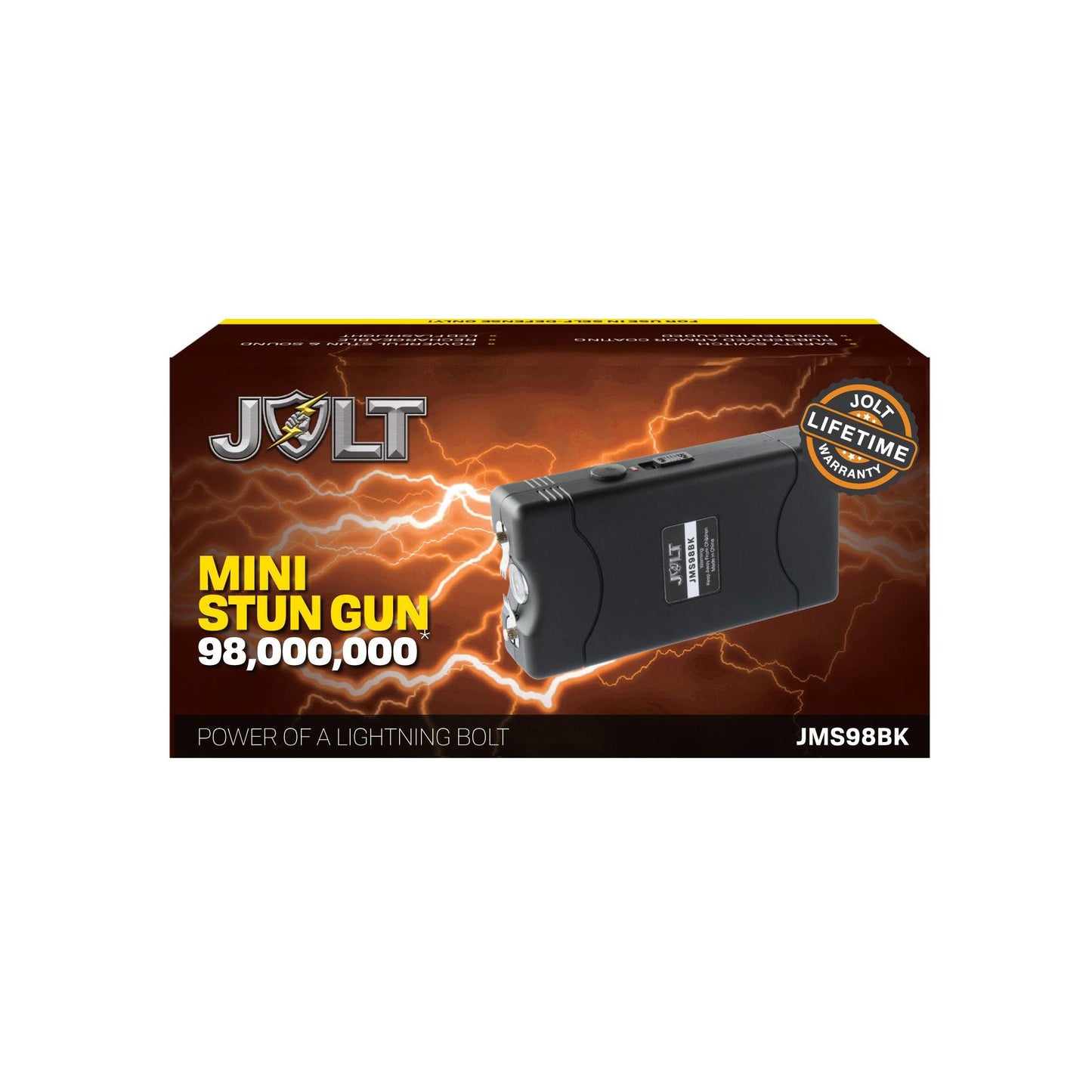 Mini 98,000,000* Stun Gun - Smart Pulse Safety