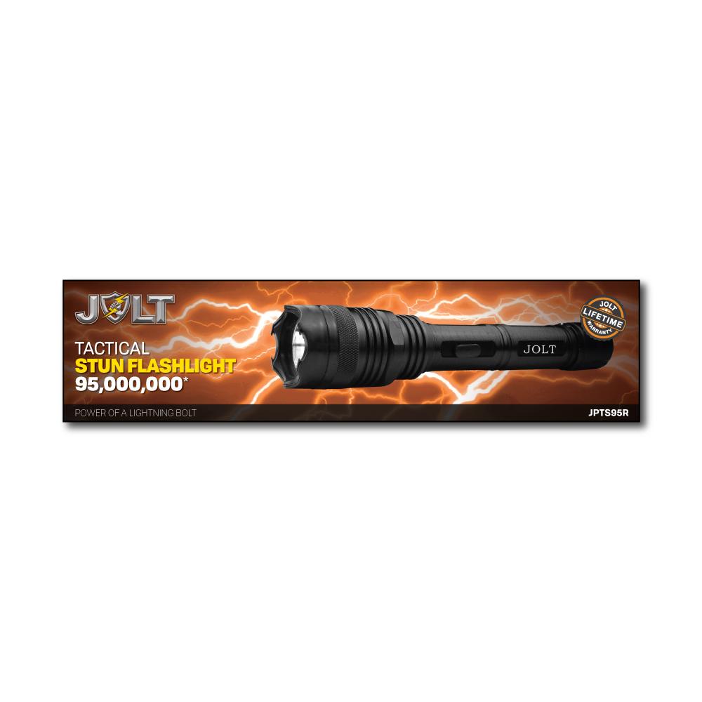 Jolt Tactical 95,000,000* Stun Flashlight Stun Flashlight Tactical 95,000,000* Stun Flashlight