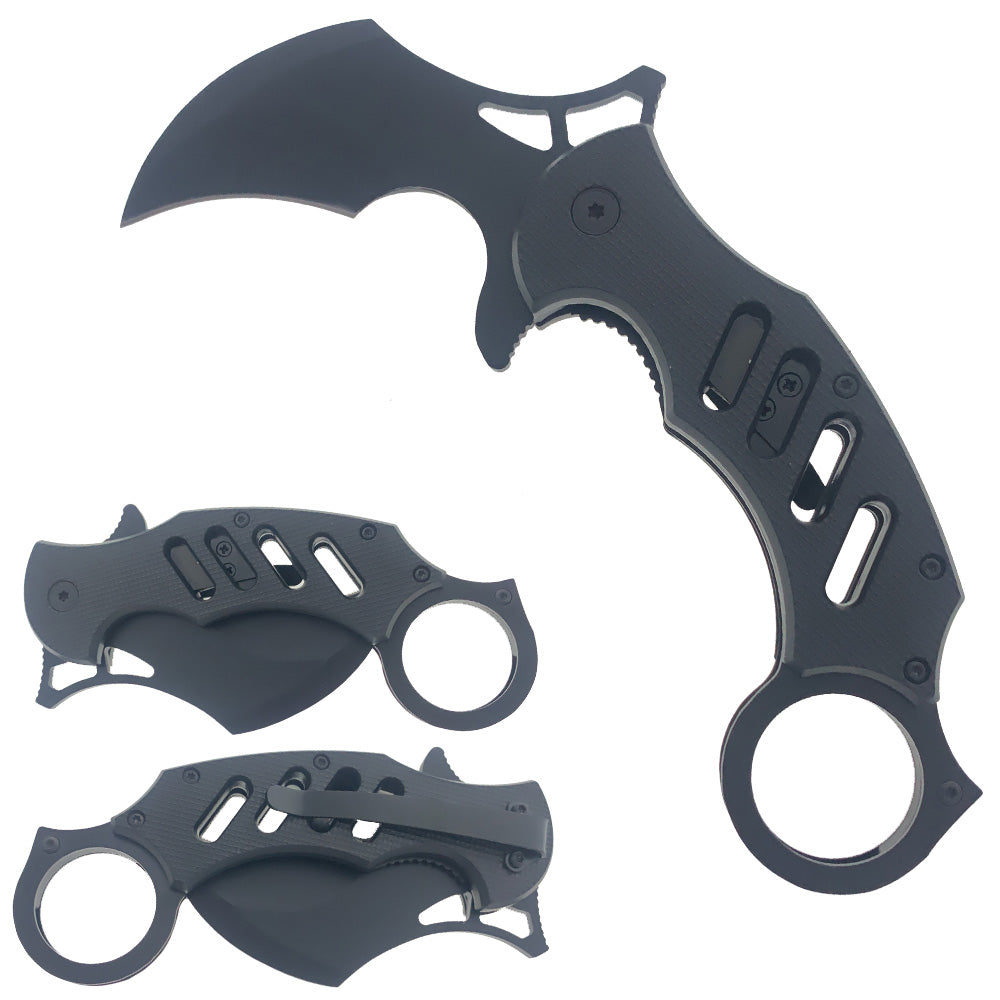 -- 5" Karambit Knife With ABS Handle  Knife 5" Karambit Knife