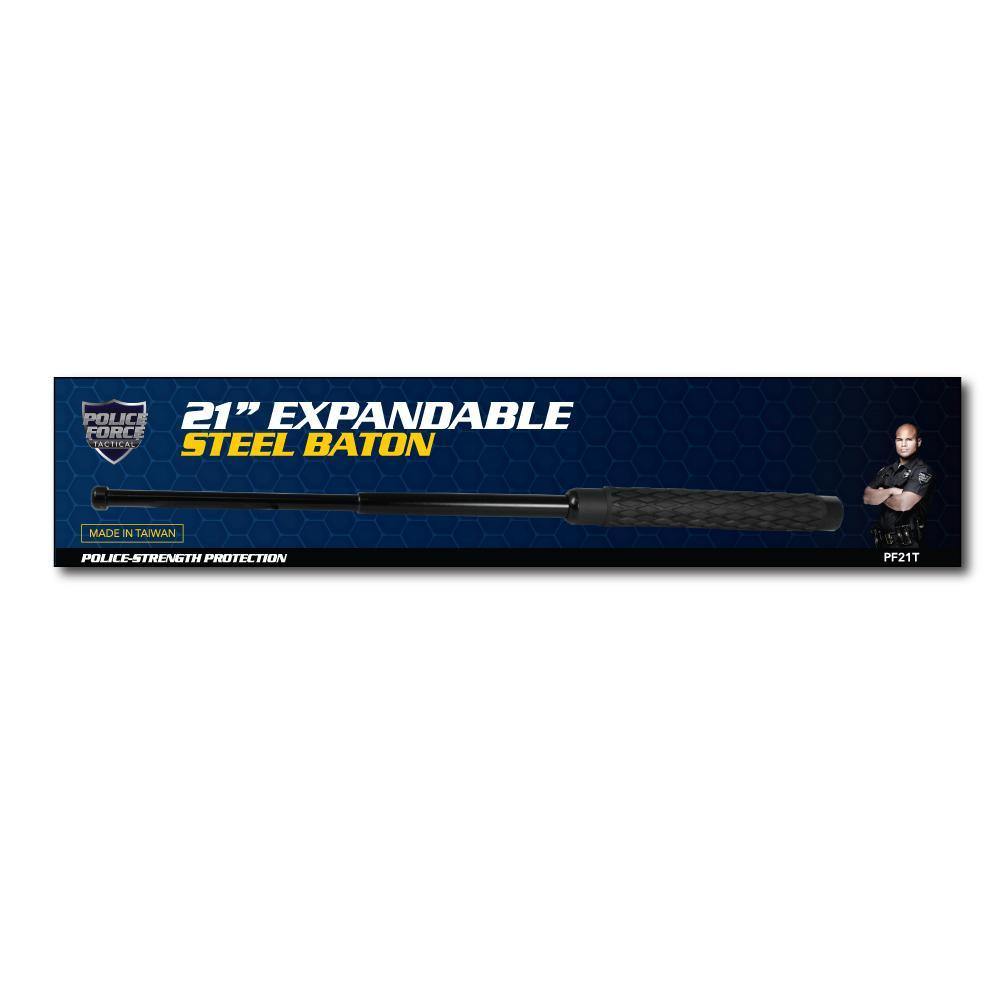 21" Expandable Steel Baton - Cutting Edge Products Inc