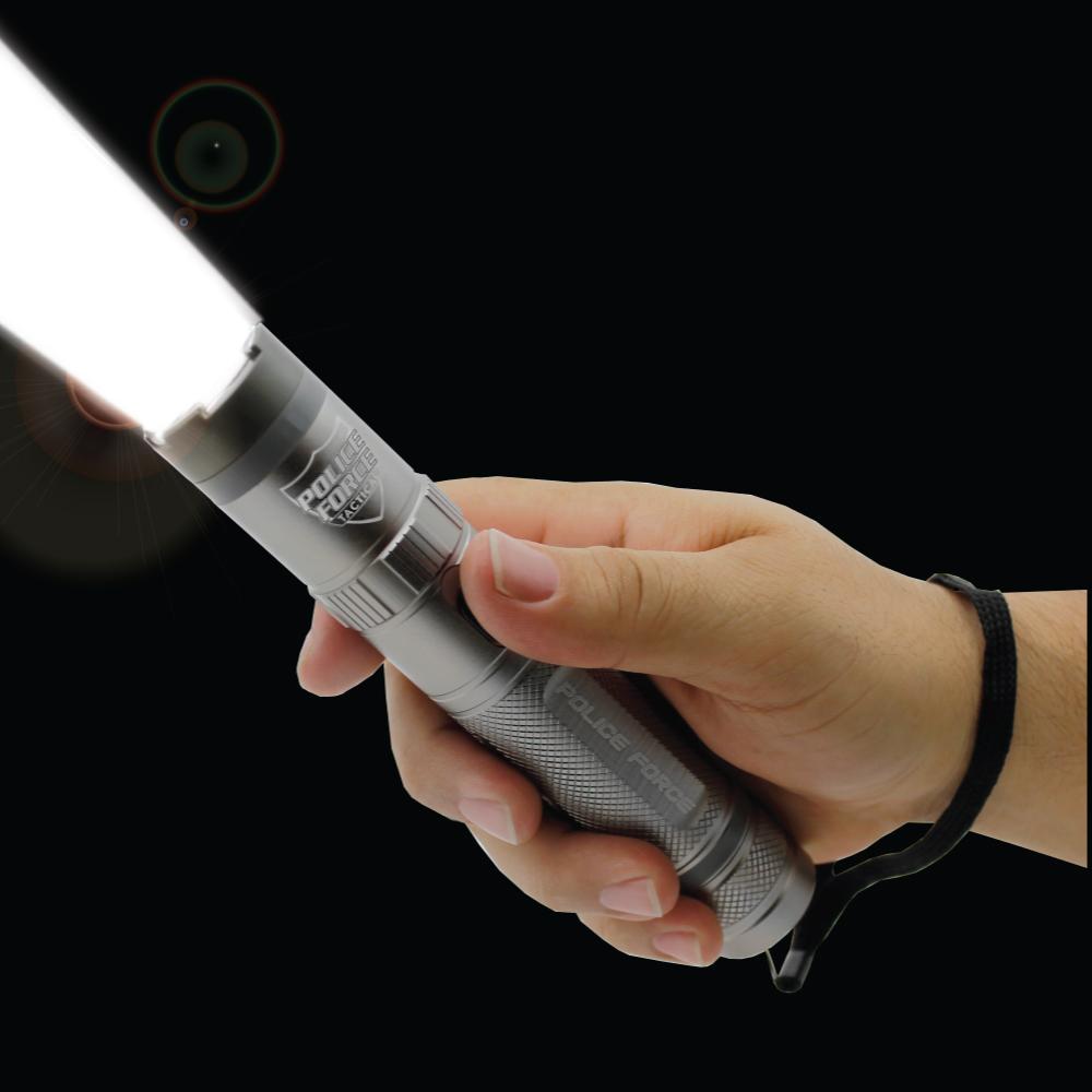 Police Force Tactical 9,200,000* Stun Flashlight Stun Flashlight Tactical 9,200,000* Stun Flashlight