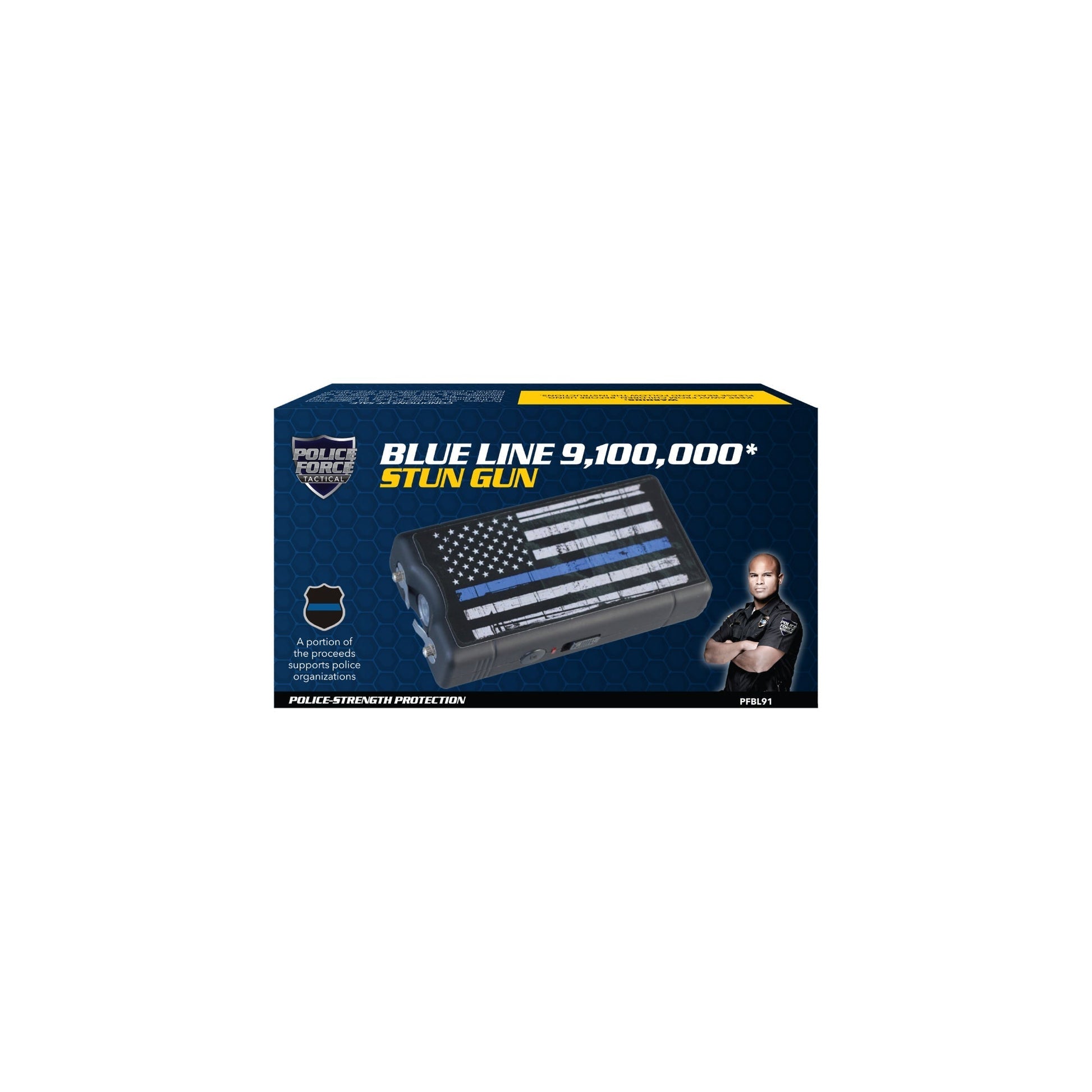 Police Force Blue Line 9,000,000* Stun Gun Stun Gun Blue Line 9,000,000* Stun Gun