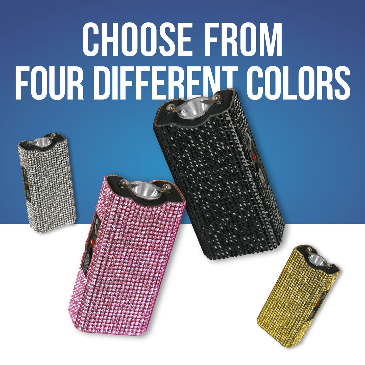 Streetwise Rhinestun Keychain Stun Gun