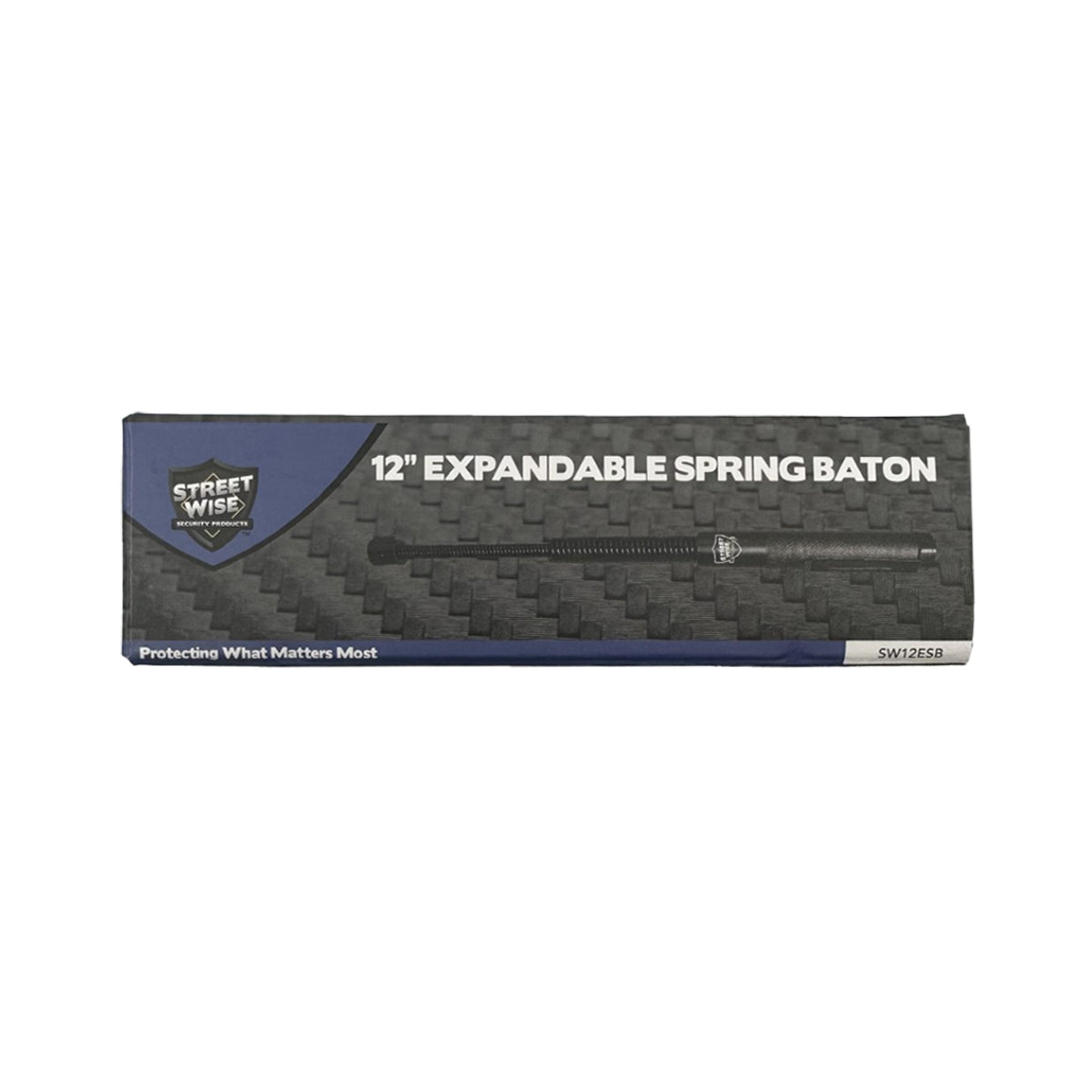 Streetwise Security 12" Expandable Spring Baton  12" Expandable Spring Baton