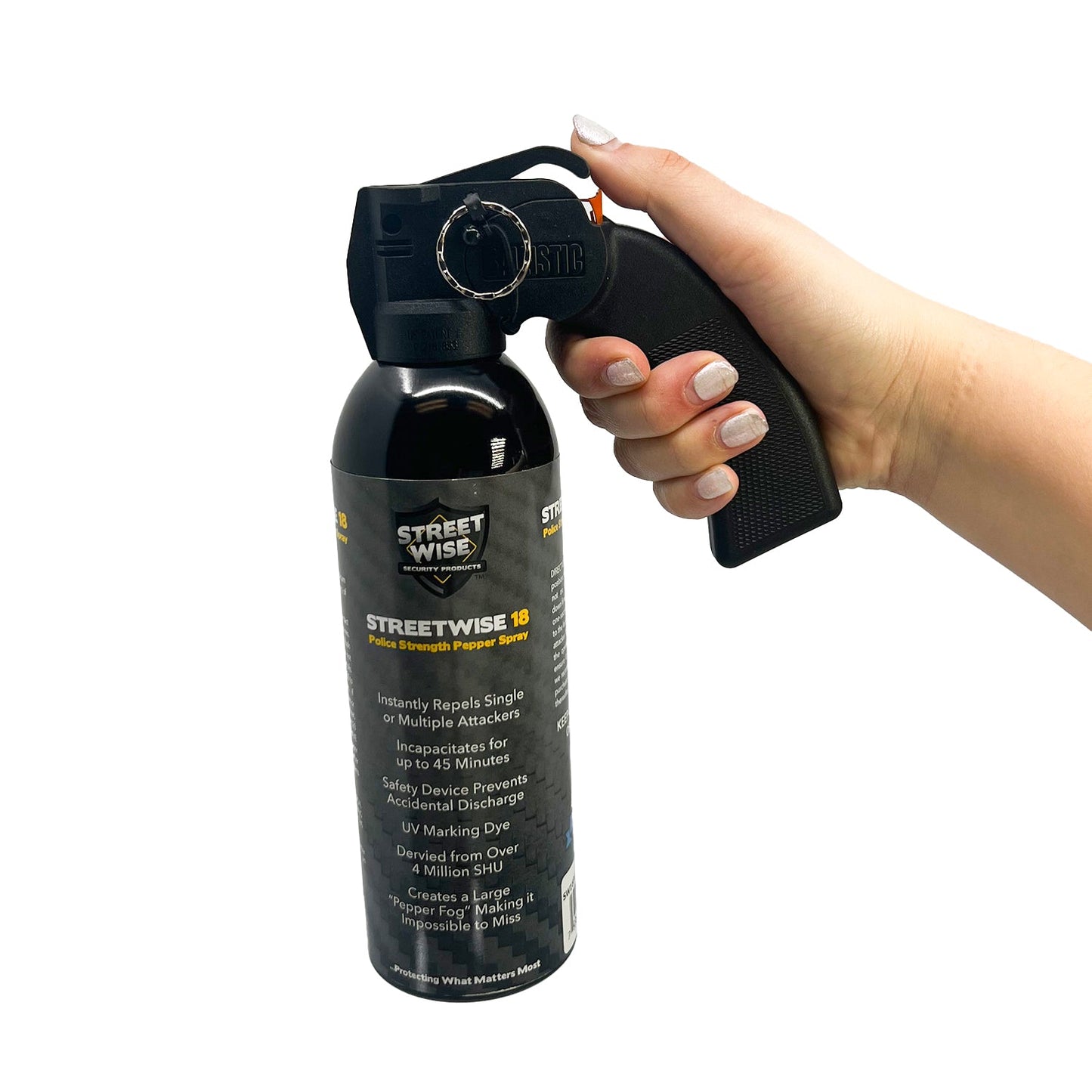 Streetwise 18 Fogger Pepper Spray 16 oz Pistol Grip