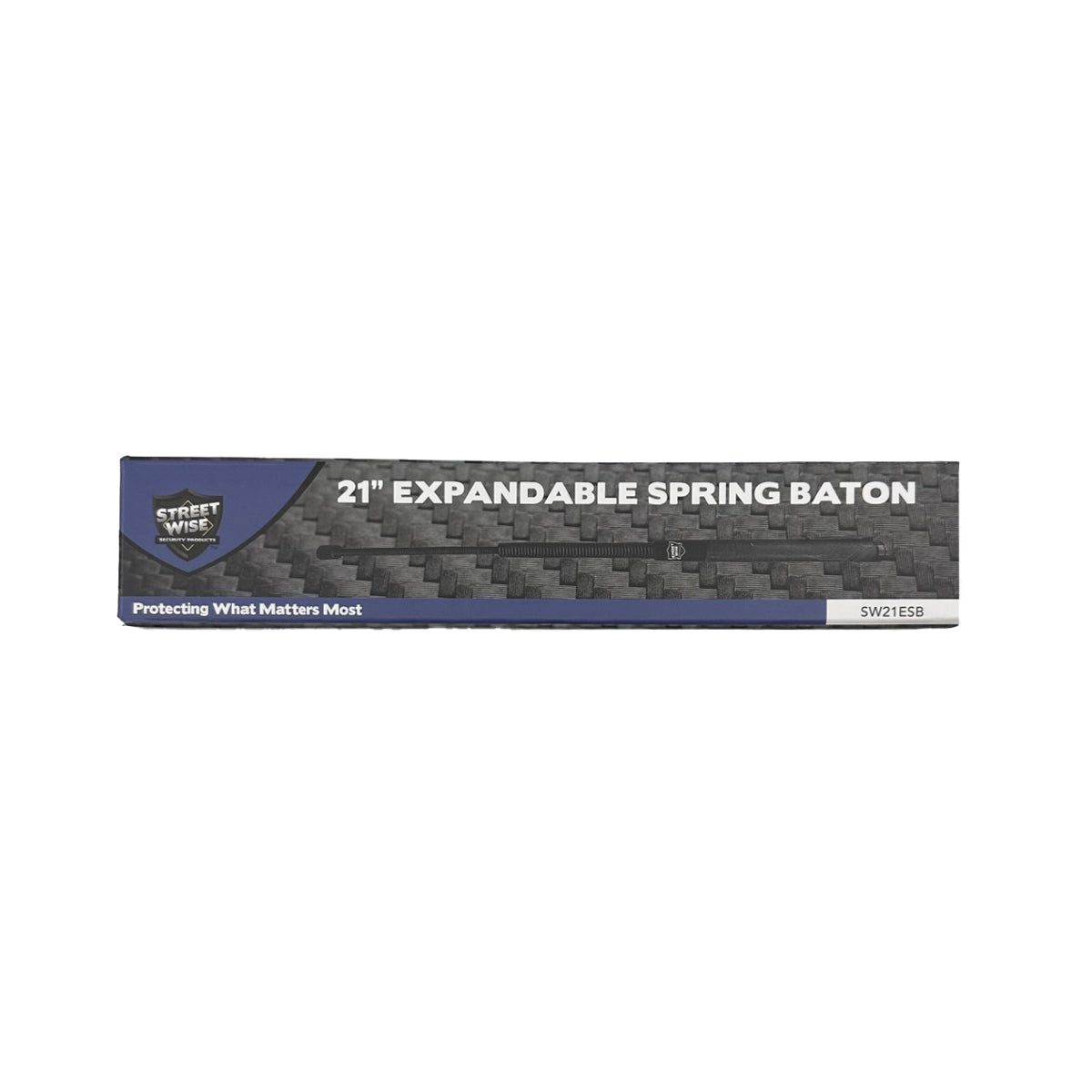 Streetwise Security 21" Expandable Spring Baton  21" Expandable Spring Baton