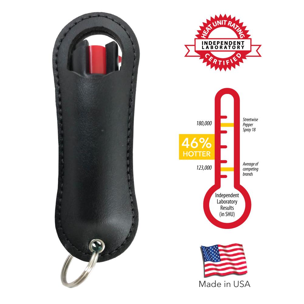 Streetwise 18 Pepper Spray 0.5 oz Halo