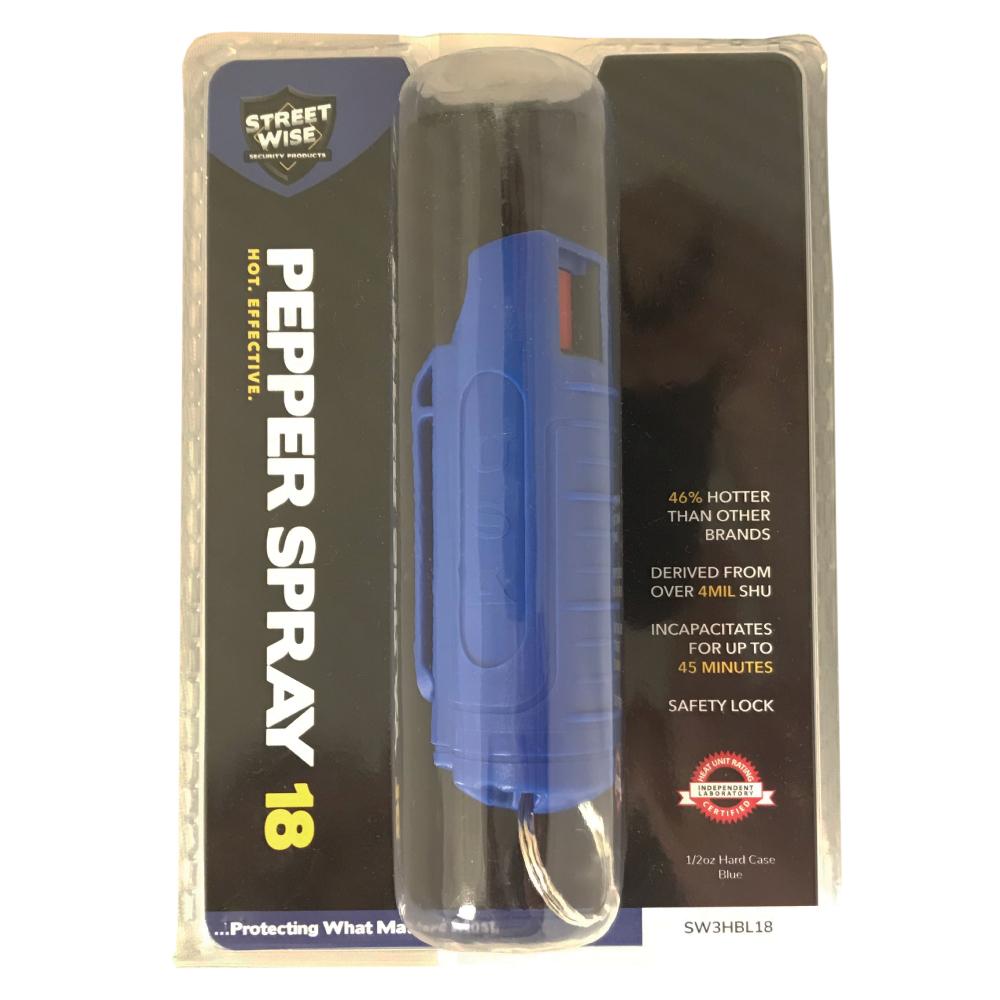 Streetwise Security Streetwise 18 Stream Pepper Spray 0.5 oz Hard-case Pepper Spray Streetwise 18 Stream Pepper Spray 0