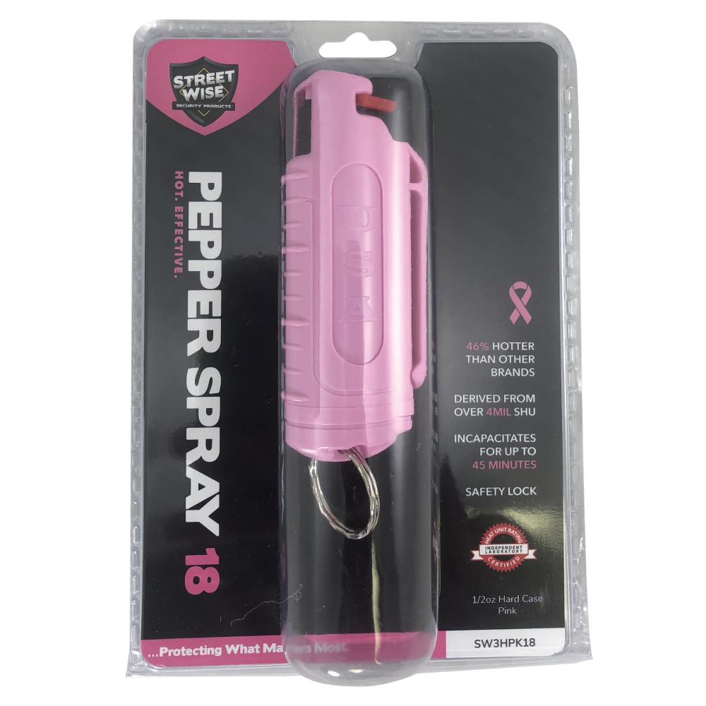 Streetwise Security Streetwise 18 Stream Pepper Spray 0.5 oz Hard-case Pepper Spray Streetwise 18 Stream Pepper Spray 0