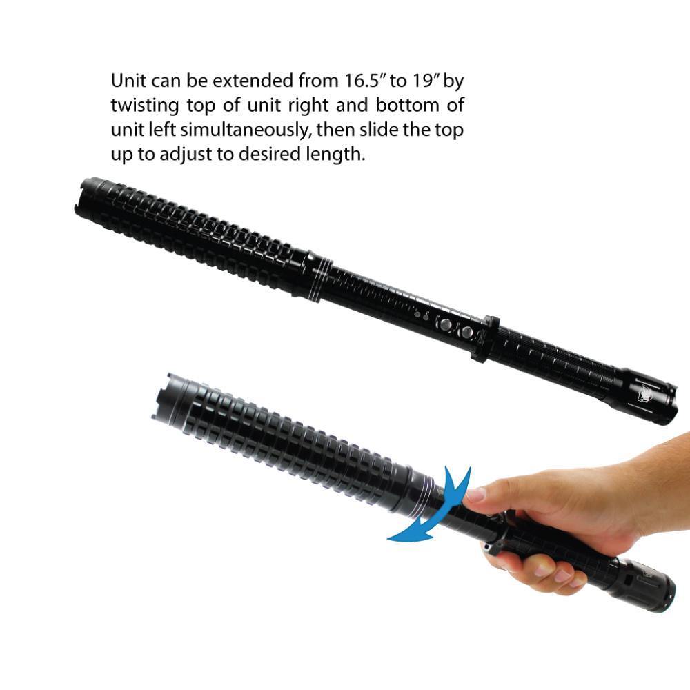 Attitude Adjuster 30,000,000* Stun Baton Flashlight -  
