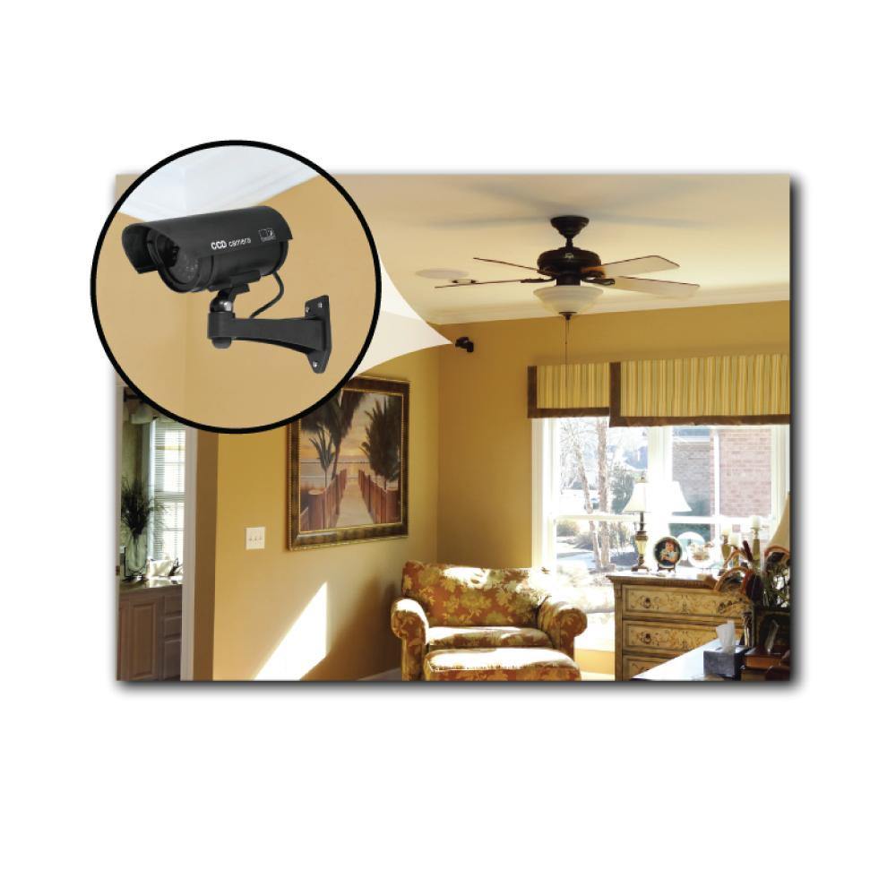 5 Inch IR Dummy Camera Silver - Smart Pulse Safety