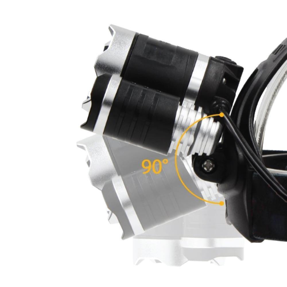 Extreme T6 LED Headlight - Smart Pulse Safety