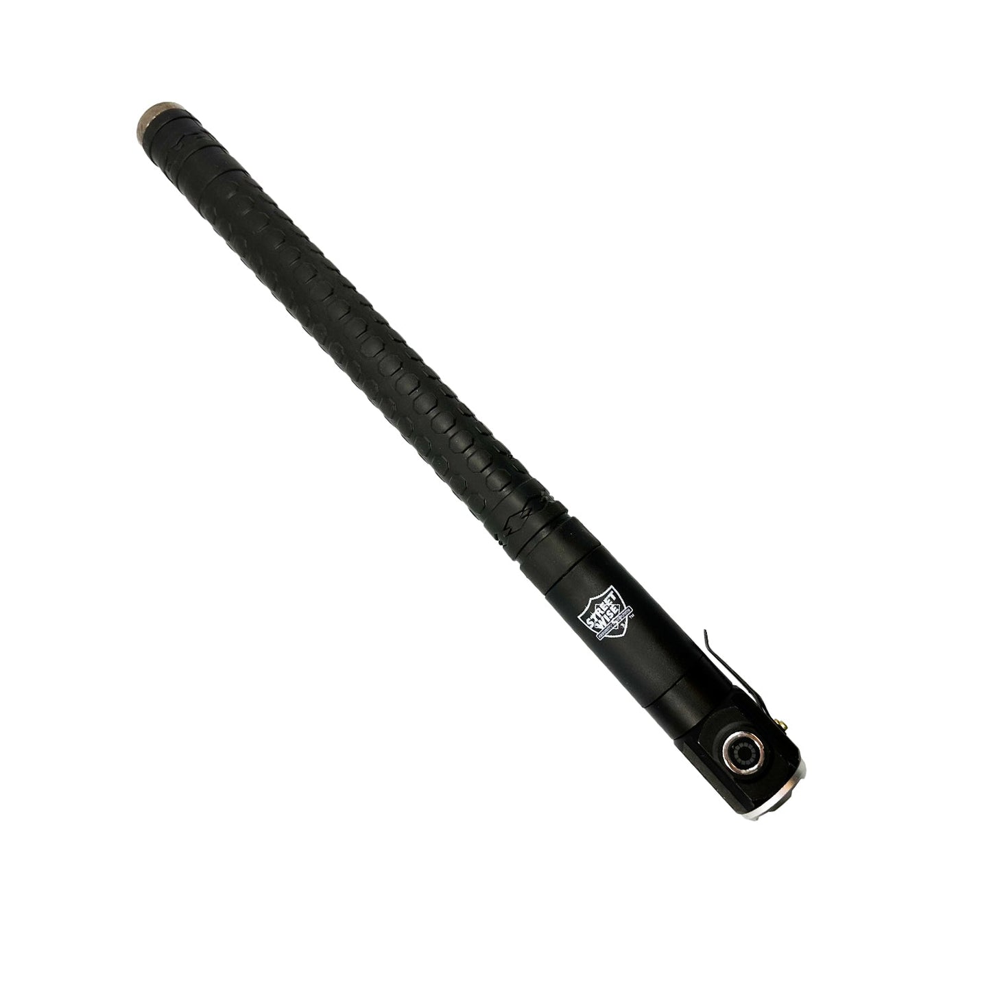Streetwise Push Button auto expandable baton with flashlight and emergency window breaker
