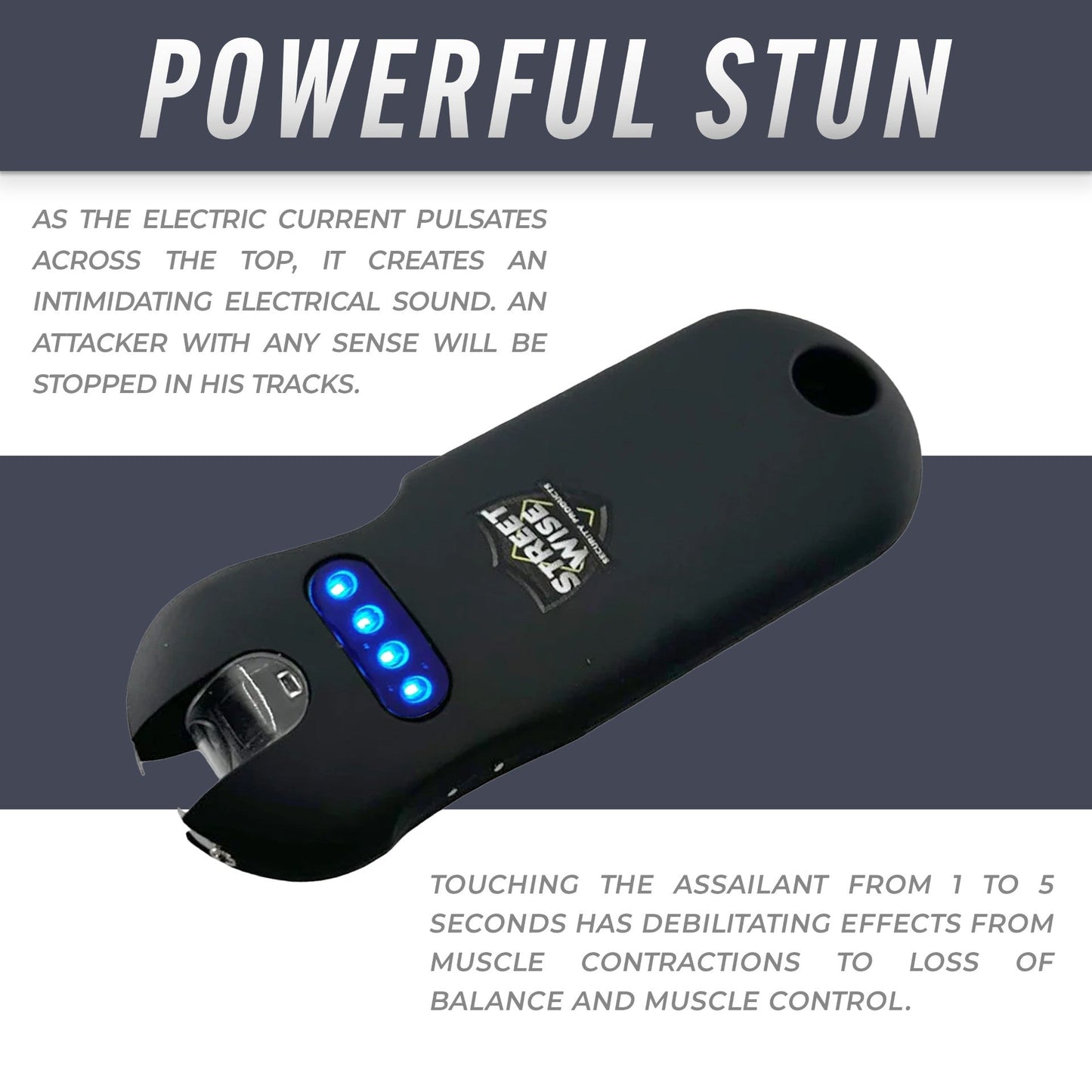 SMART 24,000,000* Keychain Stun Gun