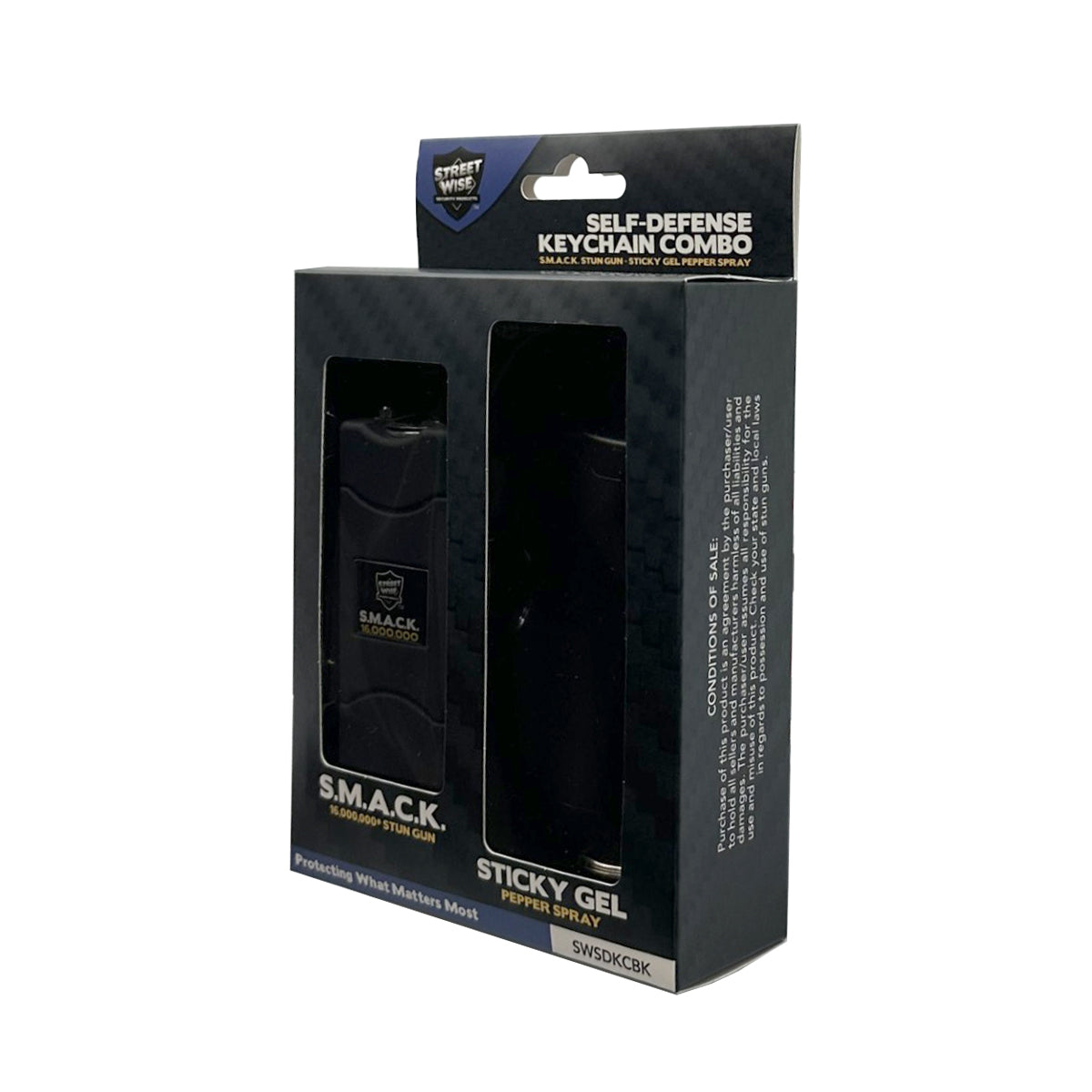 Streetwise Self-Defense Keychain Combo