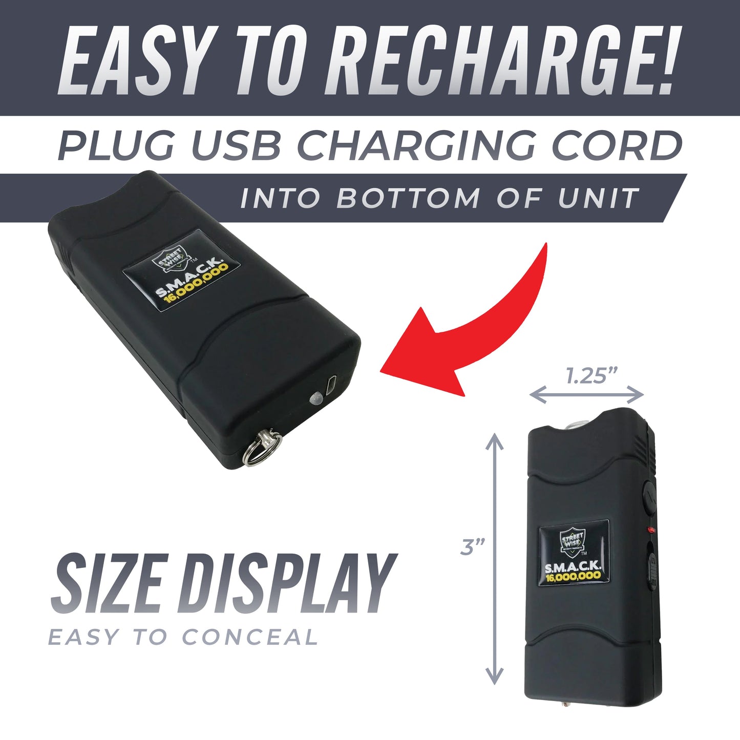 Streetwise Self-Defense Keychain Combo