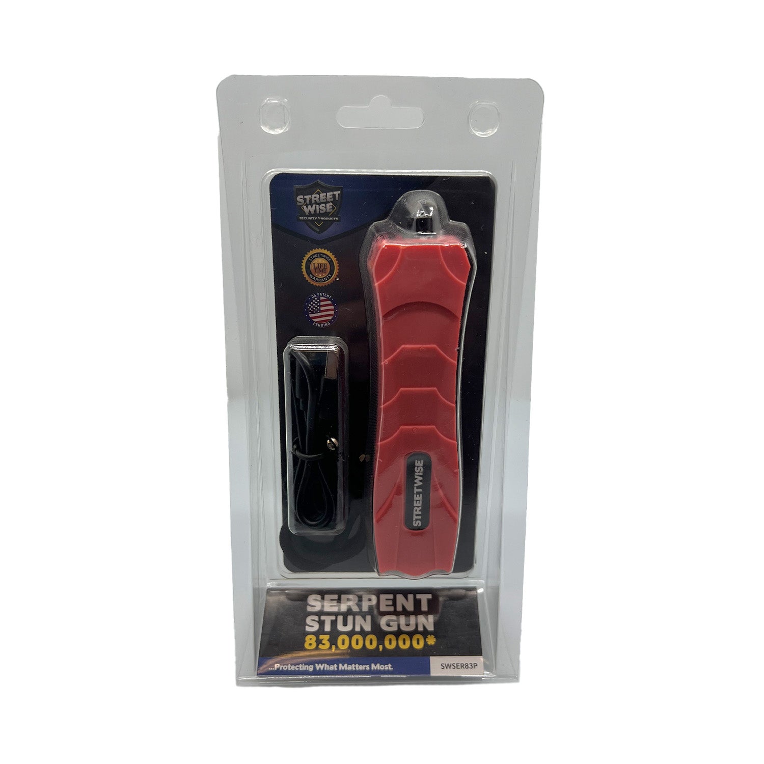 Streetwise Security Serpent Stun Gun 83,000,000 Stun Gun Serpent Stun Gun 83,000,000