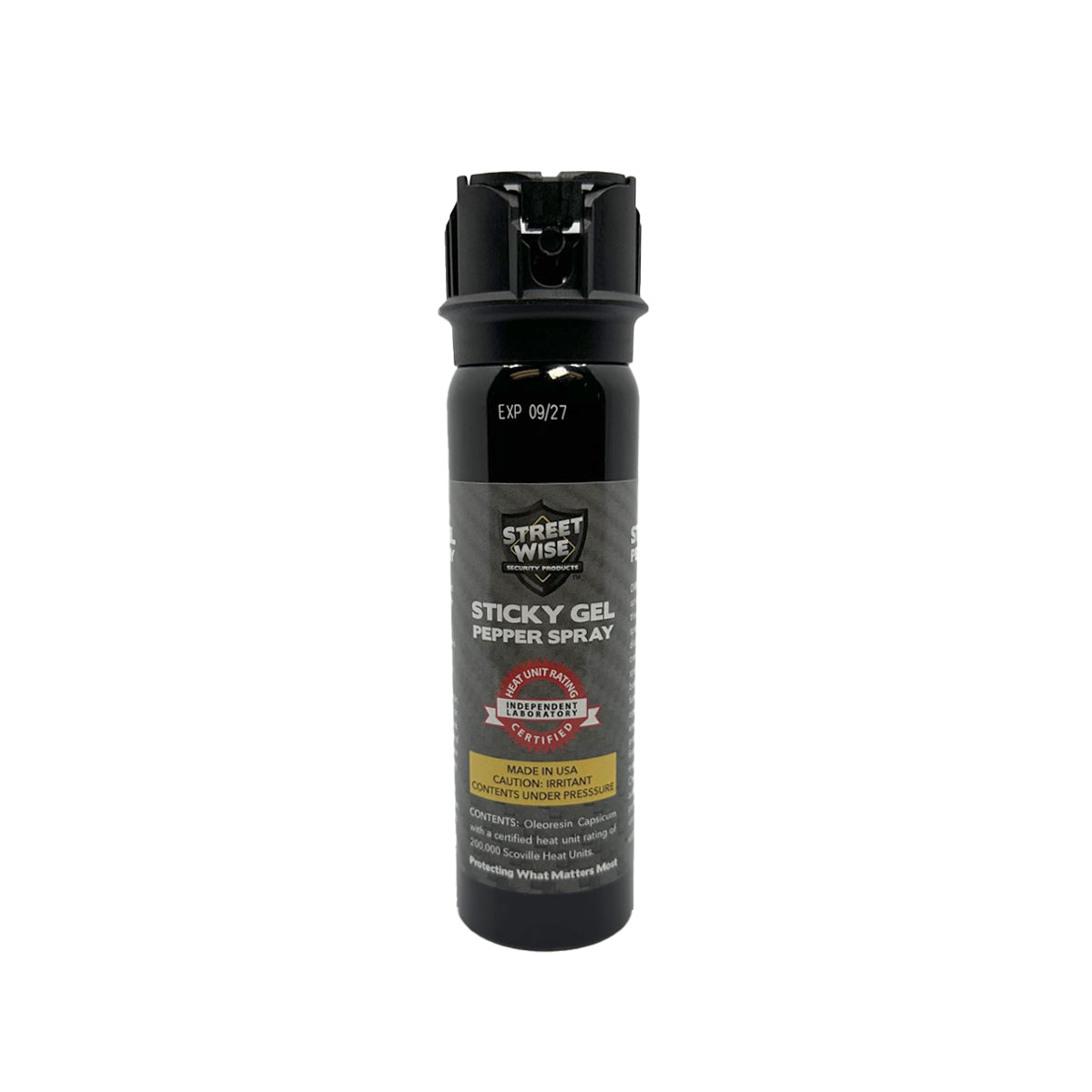 Streetwise Sticky Gel Pepper Spray - Smart Pulse Safety