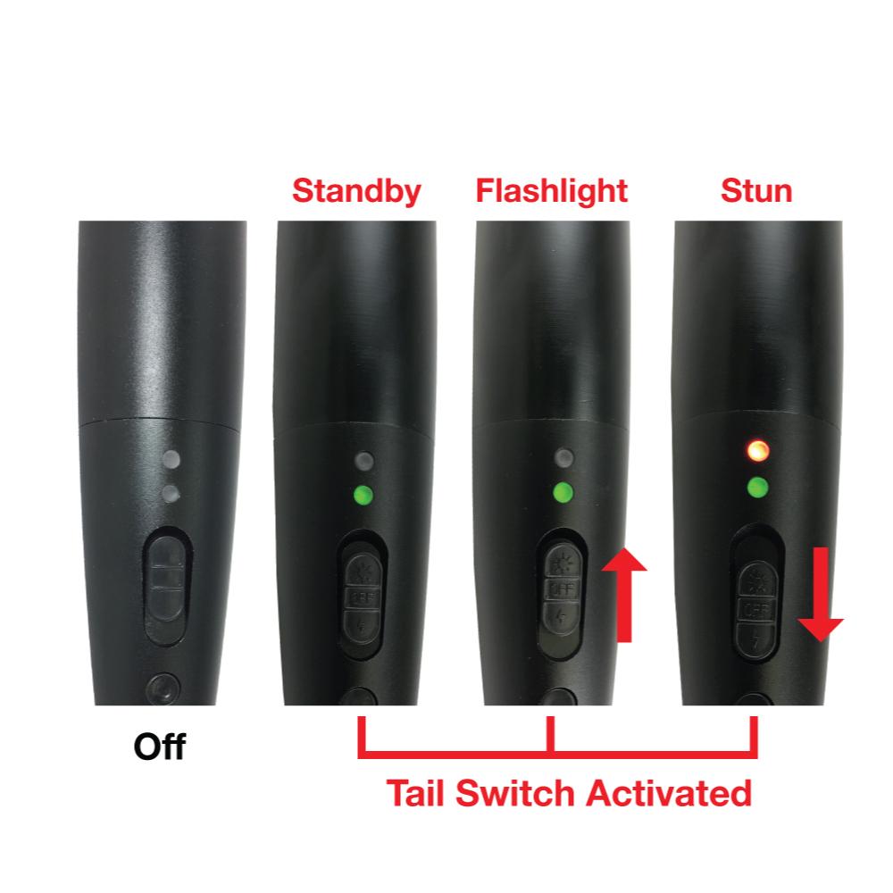 Triple Defender 27,000,000* Stun Baton Flashlight