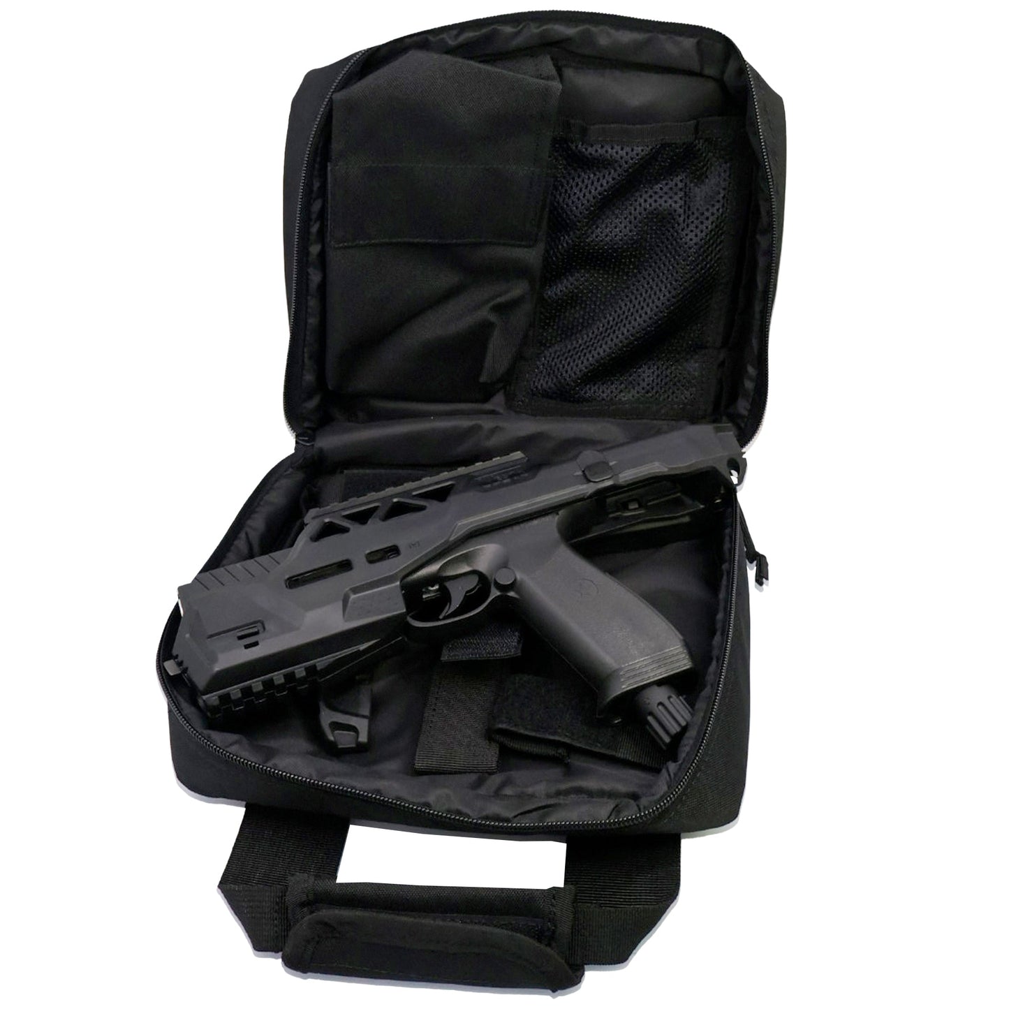 The Heat Pepper Launcher Folding Stock with Carrying Case (Launcher Not Included)