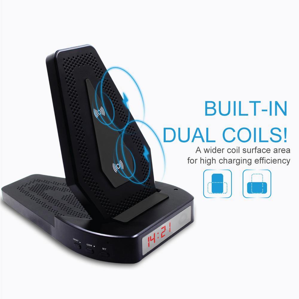 Wireless Phone Charger Wi-Fi DVR - Smart Pulse Safety