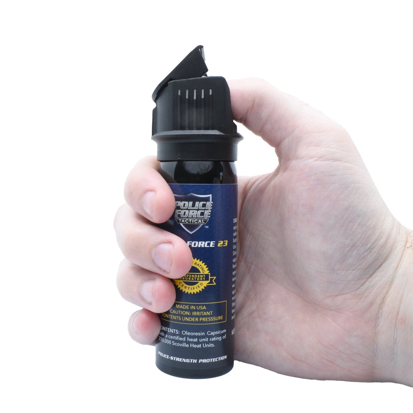 Police Force 23 Stream Pepper Spray Flip Top
