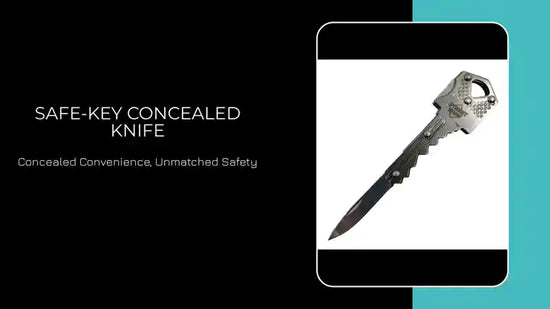 Safe-Key Concealed Knife by@Outfy