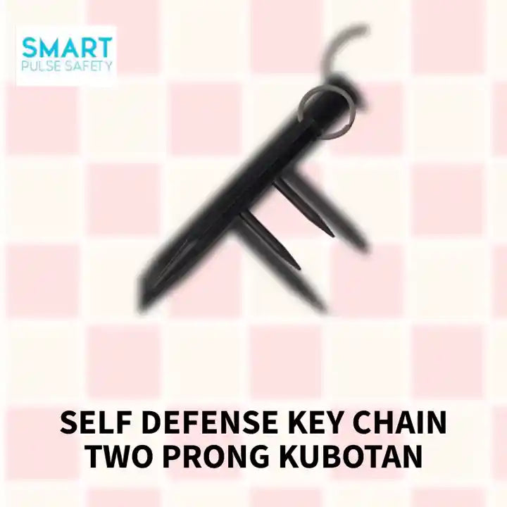Self Defense Key Chain Two Prong Kubotan by@Outfy