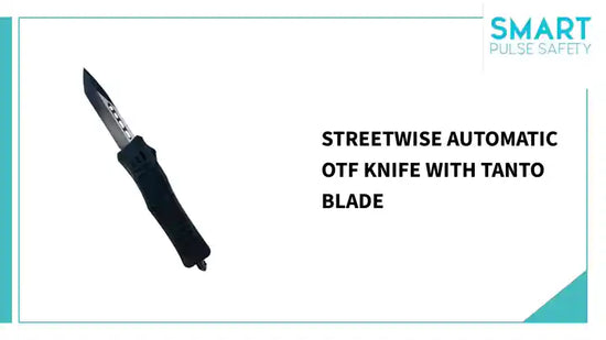 Streetwise Automatic OTF Knife with Tanto Blade by@Outfy