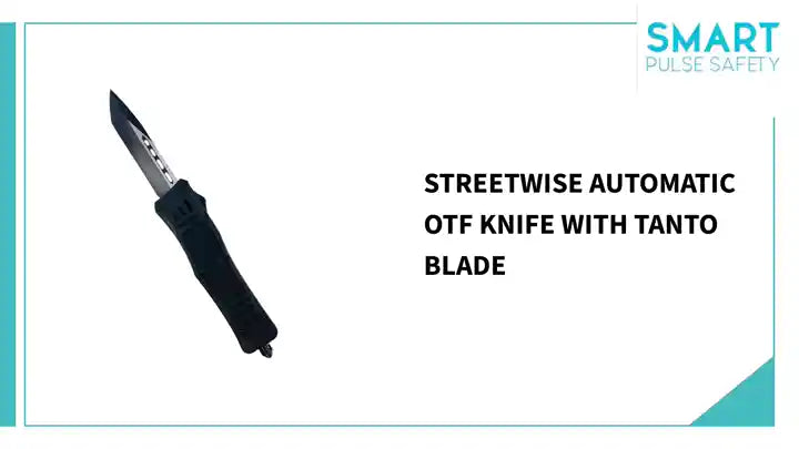 Streetwise Automatic OTF Knife with Tanto Blade by@Outfy