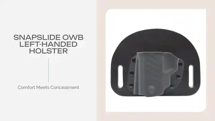 SnapSlide OWB Left-handed Holster by@Outfy