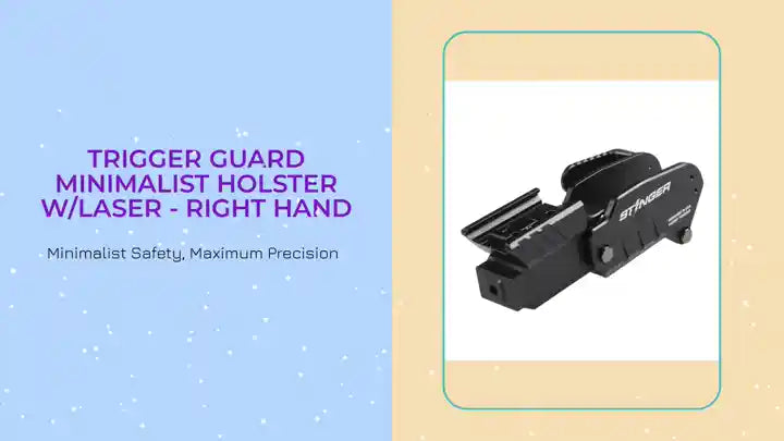 Trigger Guard Minimalist Holster w/Laser - Right Hand by@Outfy