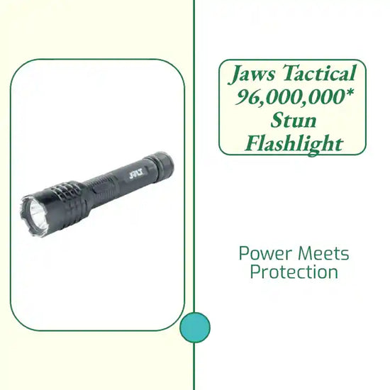 Jaws Tactical 96,000,000* Stun Flashlight by@Outfy