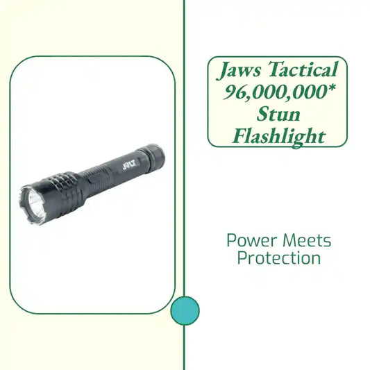 Jaws Tactical 96,000,000* Stun Flashlight by@Outfy