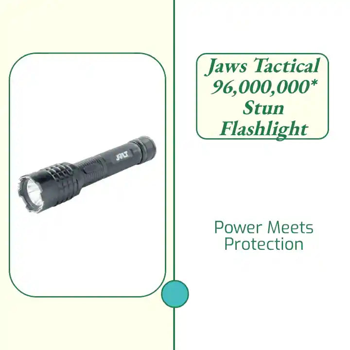 Jaws Tactical 96,000,000* Stun Flashlight by@Outfy