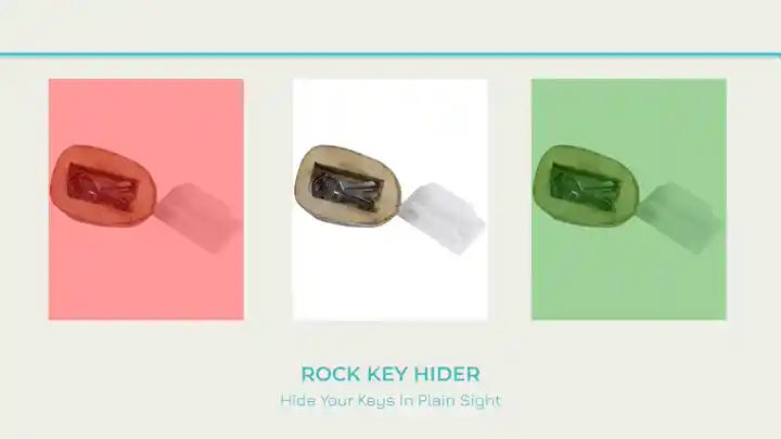 Rock Key Hider by@Outfy