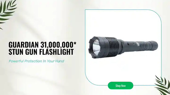 Guardian 31,000,000* Stun Gun Flashlight by@Outfy