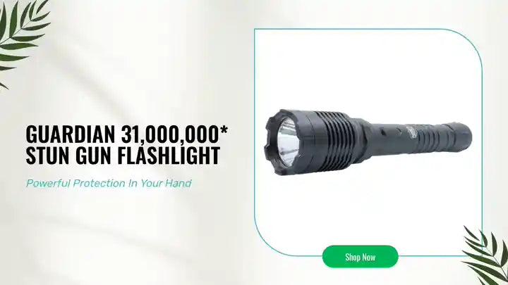 Guardian 31,000,000* Stun Gun Flashlight by@Outfy
