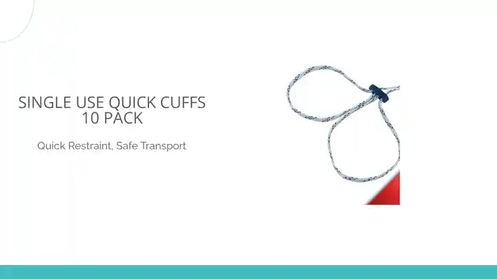 Single Use Quick Cuffs 10 Pack by@Outfy
