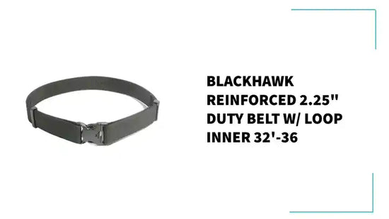 Blackhawk Reinforced 2.25" Duty Belt w/ Loop Inner 32'-36 by@Outfy