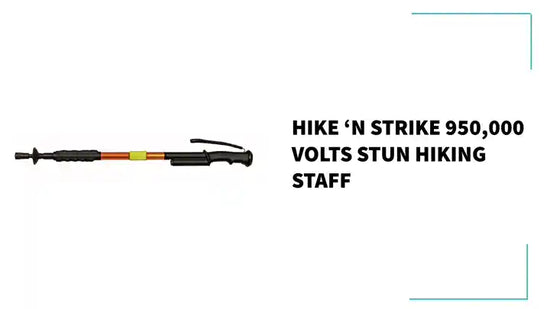 Hike &lsquo;n Strike 950,000 Volts Stun Hiking Staff by@Outfy