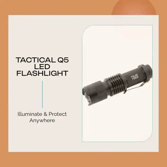 Tactical Q5 LED Flashlight by@Outfy