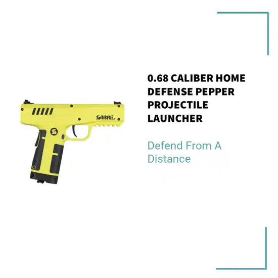 0.68 Caliber Home Defense Pepper Projectile Launcher by@Outfy