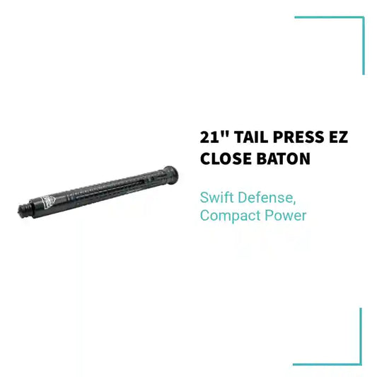 21" Tail Press EZ Close Baton by@Outfy