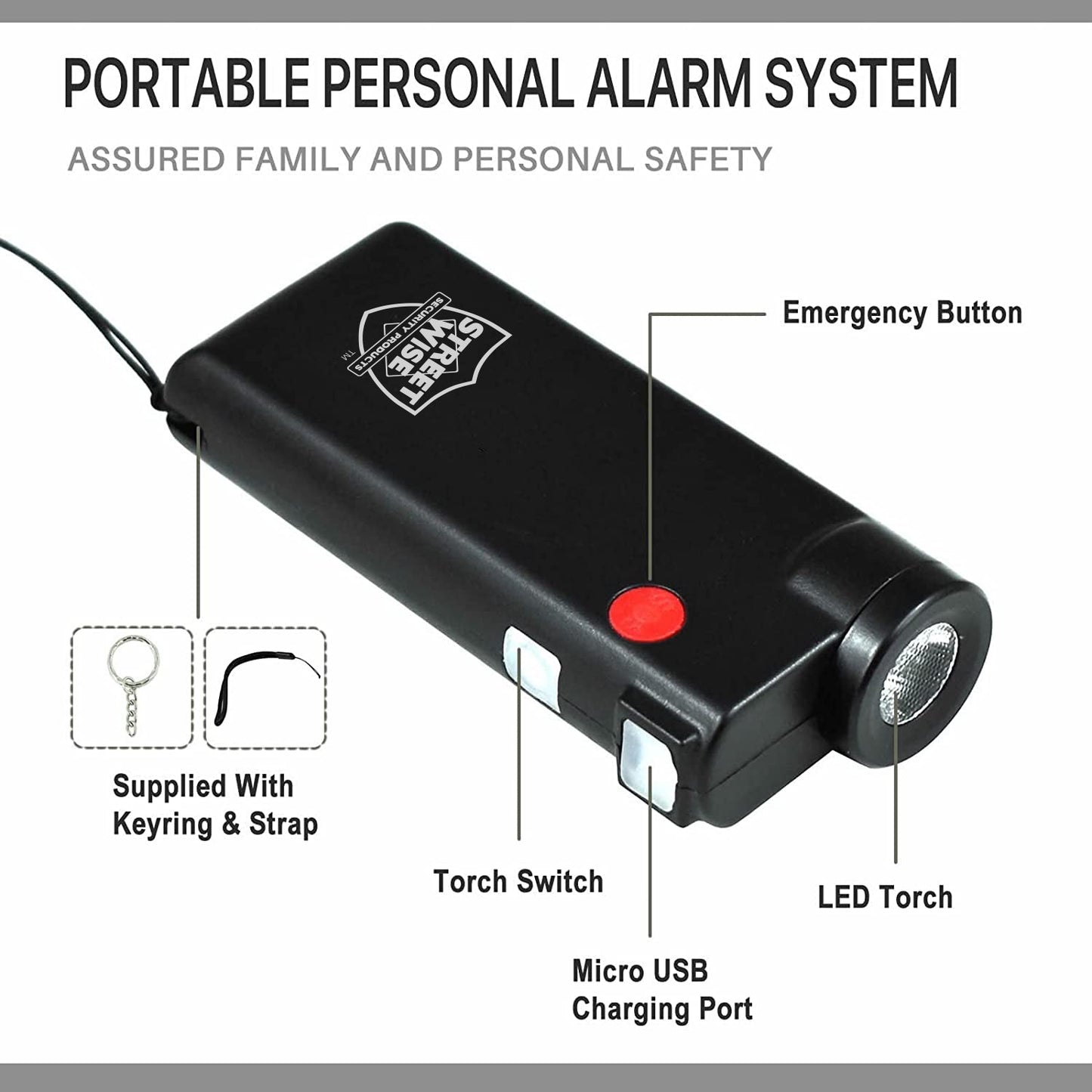 Knight Light Alarm & Flashlight - Smart Pulse Safety